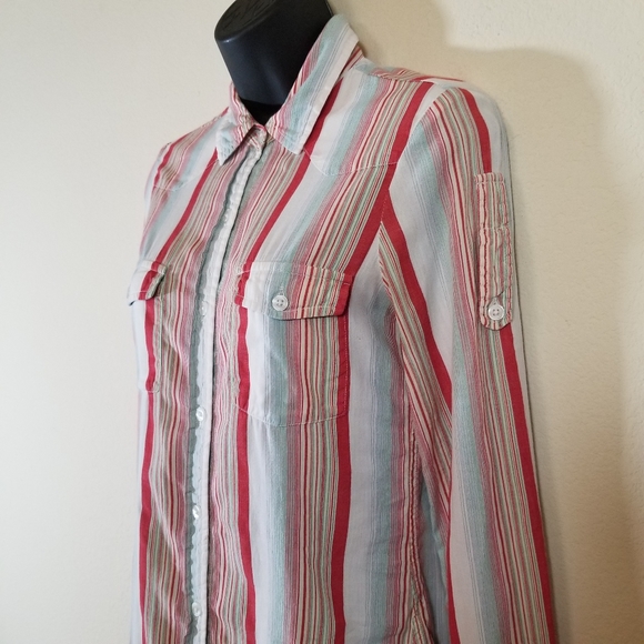 Fossil Western Plaid Shirt, S - Picture 2 of 13